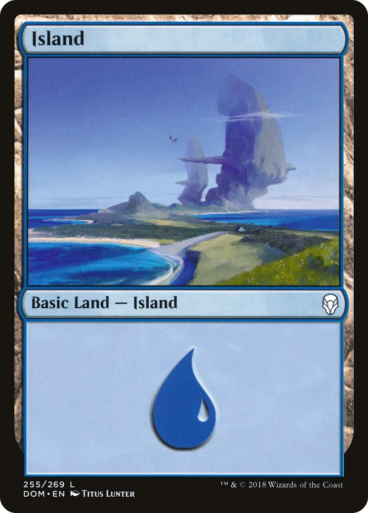Island — Dominaria — Magic: The Gathering