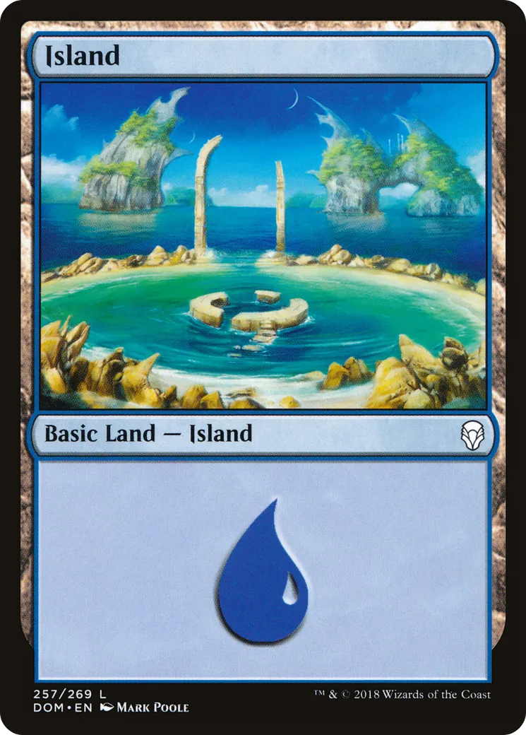 Island — Dominaria — Magic: The Gathering