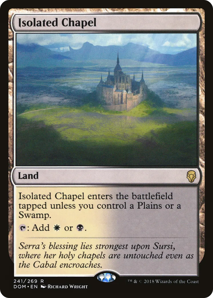 Isolated Chapel — Dominaria — Magic: The Gathering