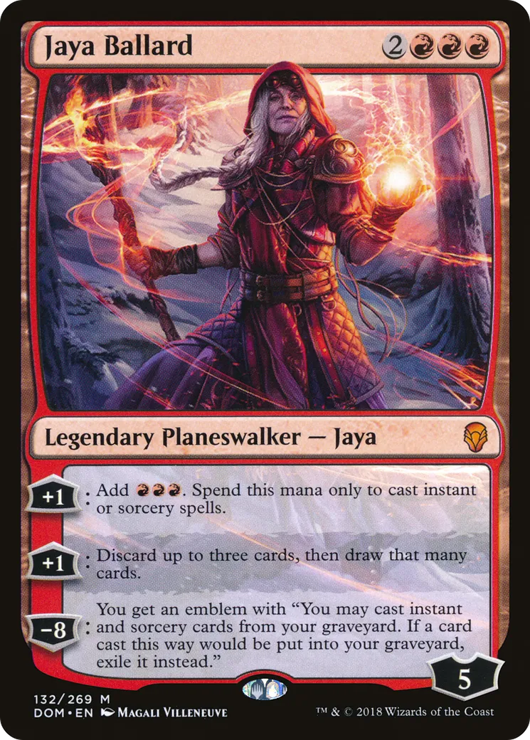 Jaya Ballard from Dominaria - Magic: The Gathering