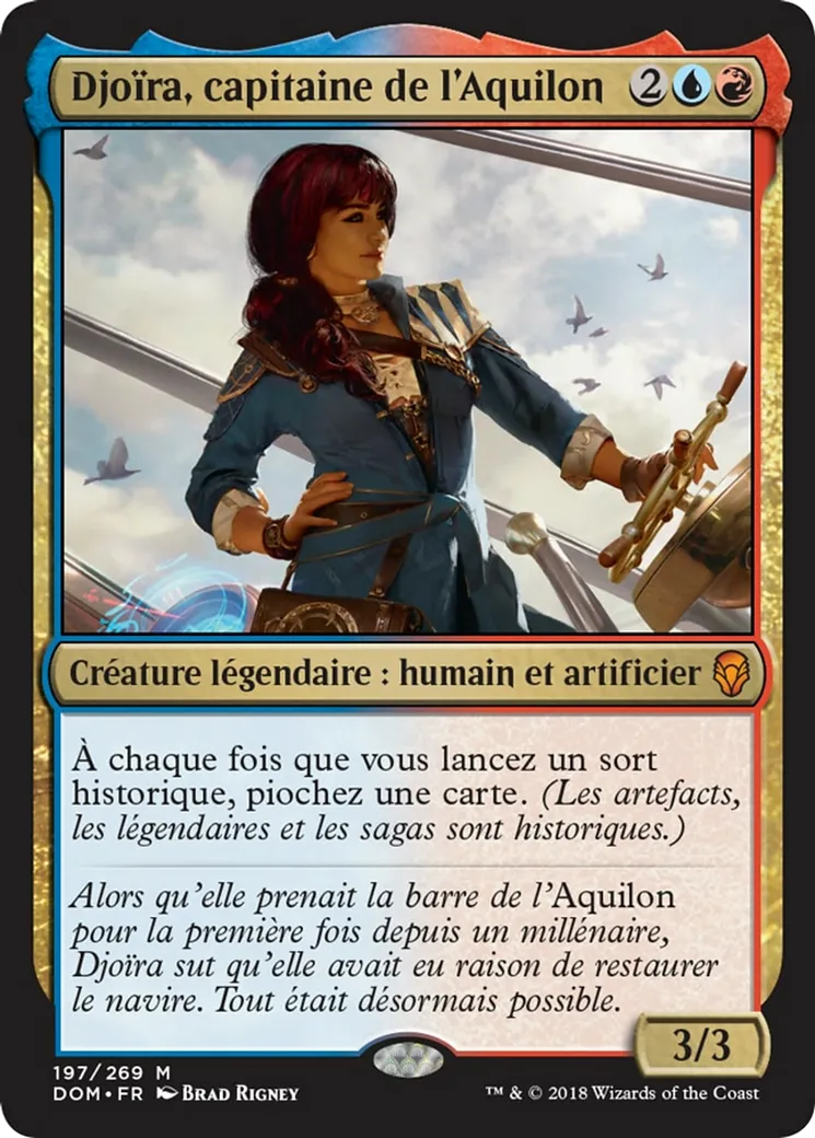 Djoïra, capitaine de l'Aquilon — Dominaria — Magic: The Gathering