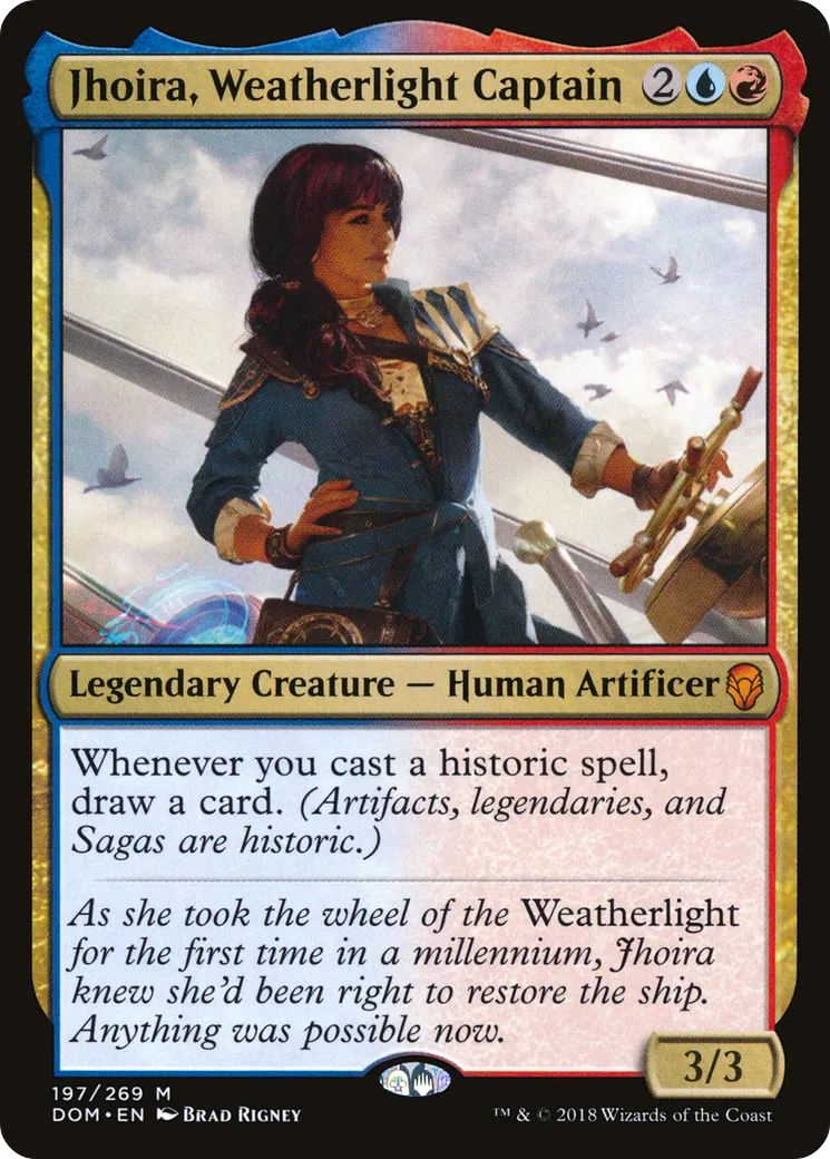 Jhoira, Weatherlight Captain — Dominaria — Magic: The Gathering