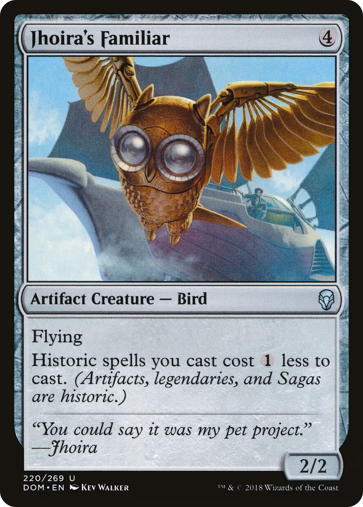 Jhoira's Familiar — Dominaria — Magic: The Gathering