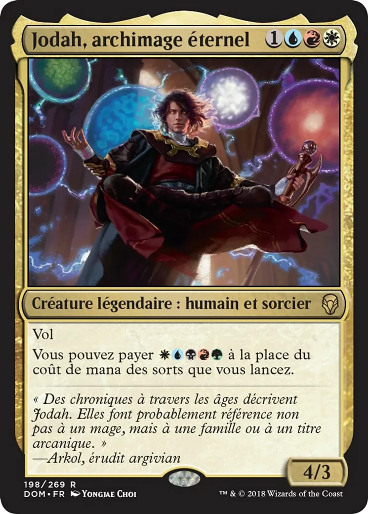 Jodah, archimage éternel — Dominaria — Magic: The Gathering