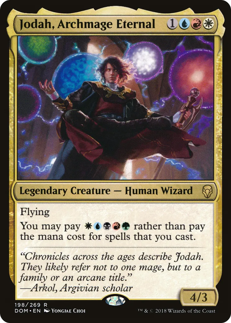 Jodah, archimage éternel — Dominaria — Magic: The Gathering