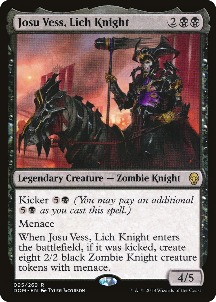 Josu Vess, chevalier liche — Dominaria — Magic: The Gathering