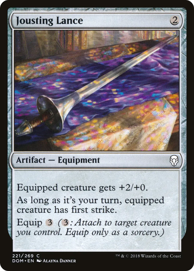 Lance de joute — Dominaria — Magic: The Gathering