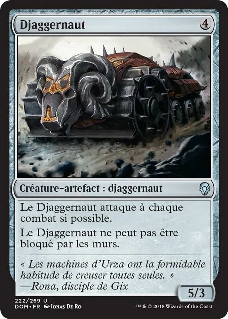 Djaggernaut — Dominaria — Magic: The Gathering