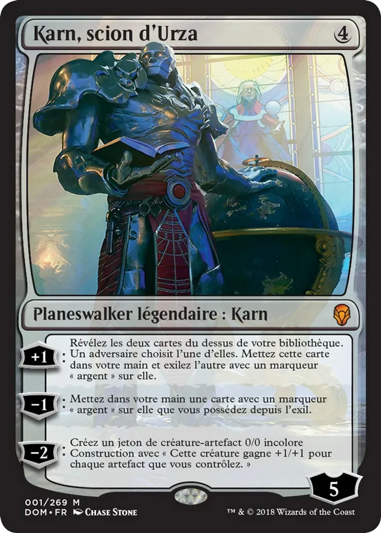 Karn, scion d'Urza — Dominaria — Magic: The Gathering