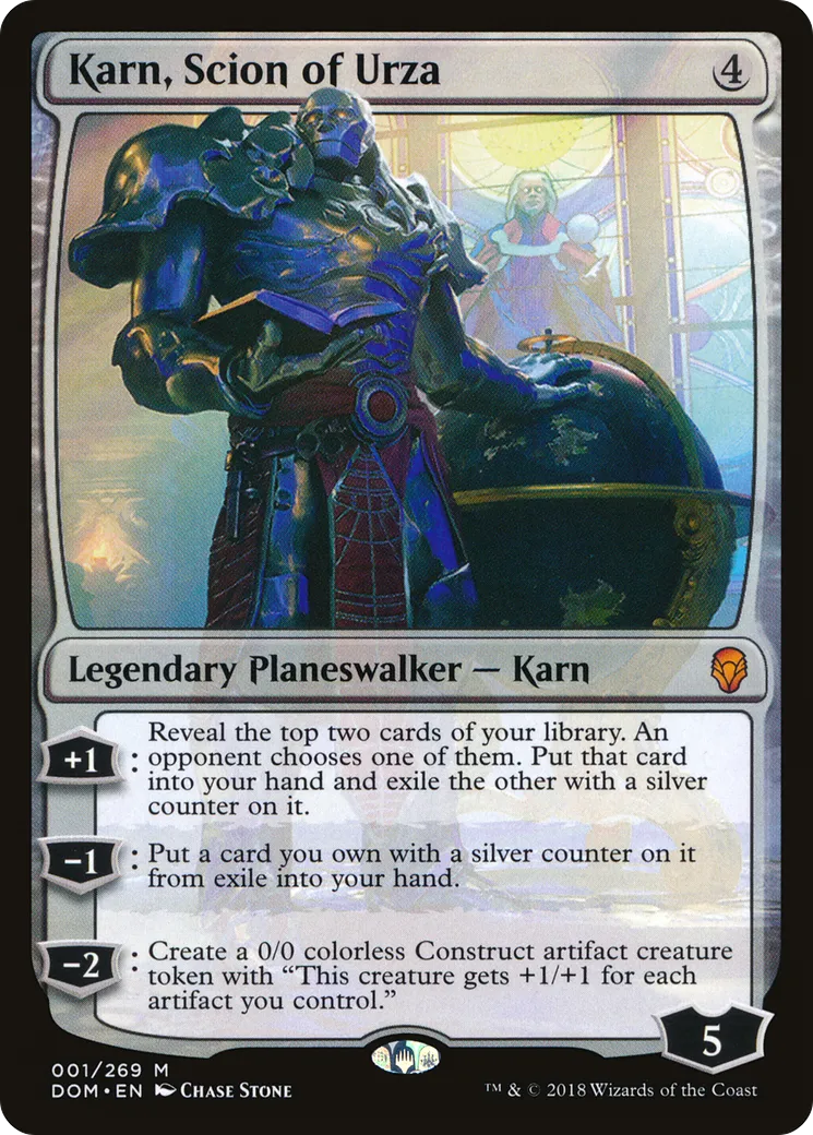 Karn, scion d'Urza — Dominaria — Magic: The Gathering