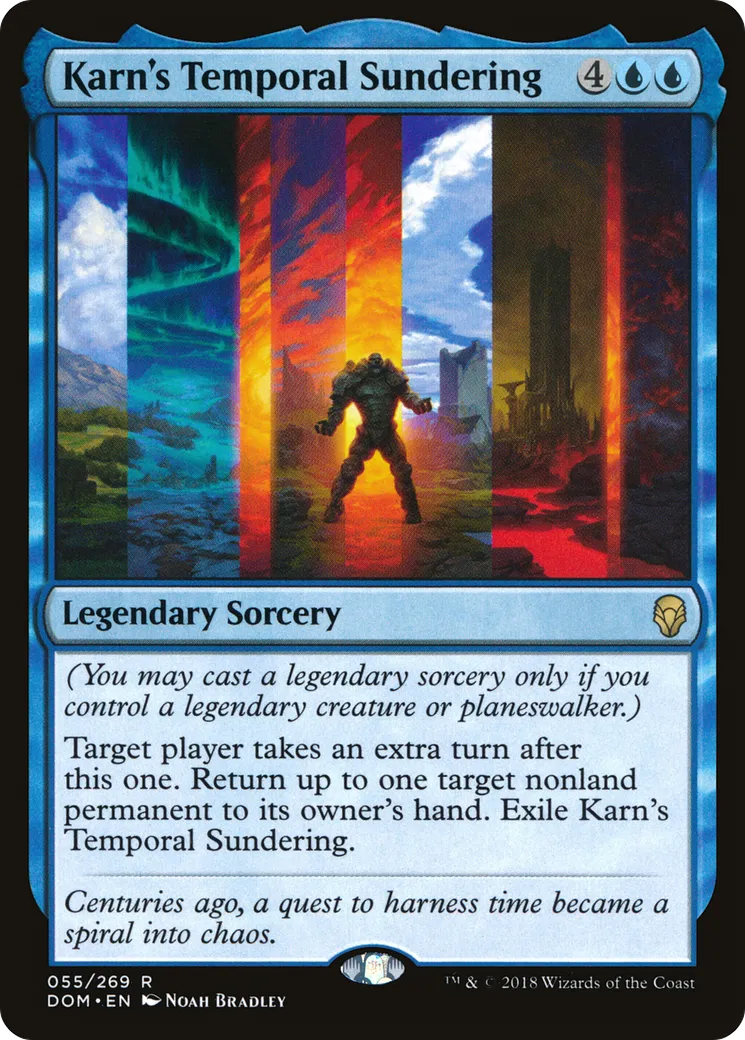 Karn's Temporal Sundering — Dominaria — Magic: The Gathering