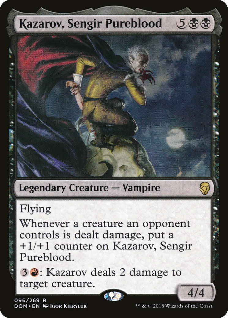 Kazarov, Sengir Pureblood — Dominaria — Magic: The Gathering