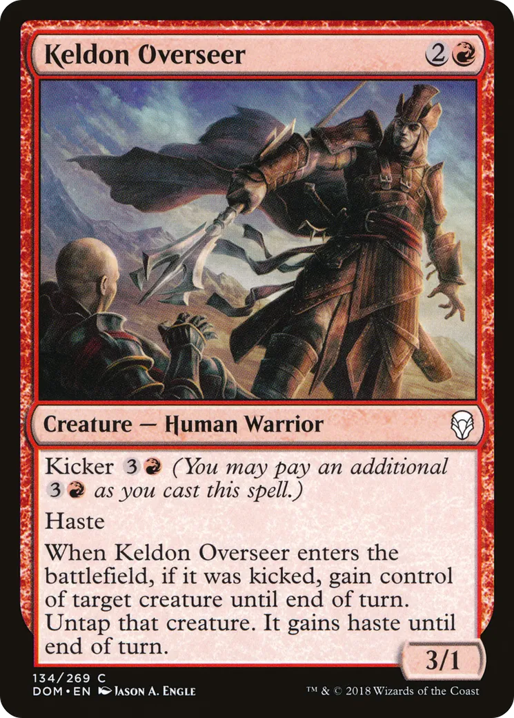 Keldon Overseer — Dominaria — Magic: The Gathering