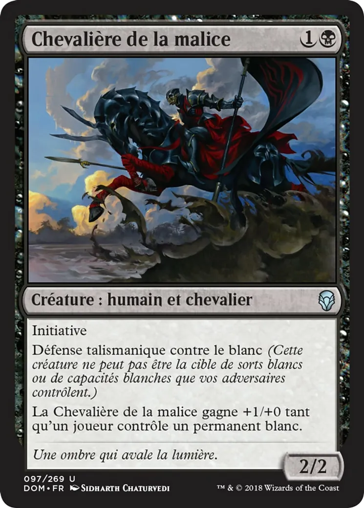 Chevalière de la malice — Dominaria — Magic: The Gathering