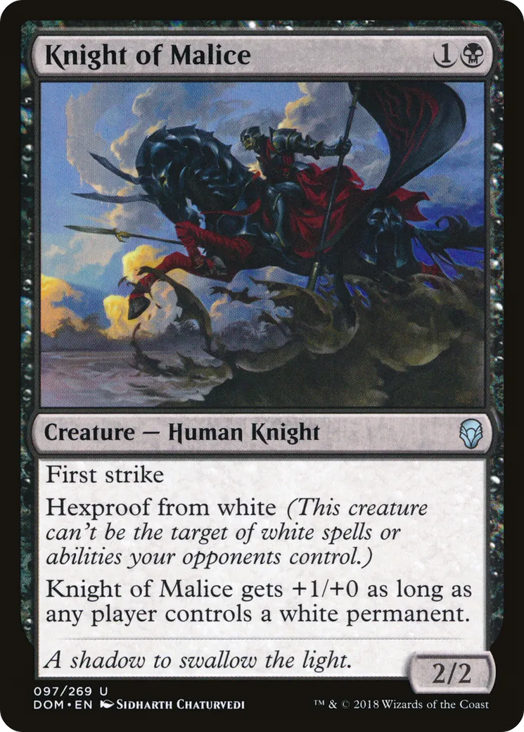 Chevalière de la malice — Dominaria — Magic: The Gathering