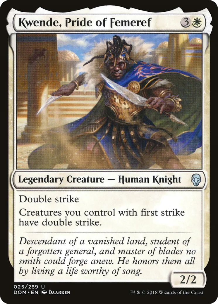 Kwende, Pride of Femeref — Dominaria — Magic: The Gathering
