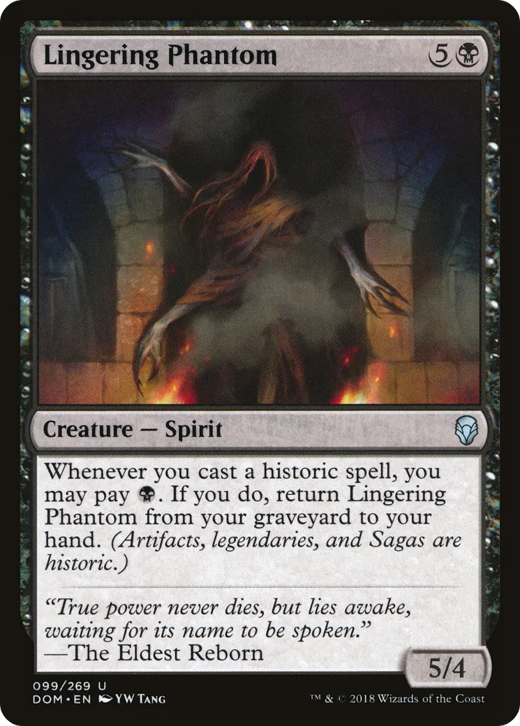 Lingering Phantom — Dominaria — Magic: The Gathering
