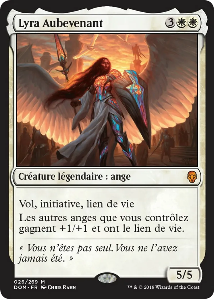 Lyra Aubevenant — Dominaria — Magic: The Gathering