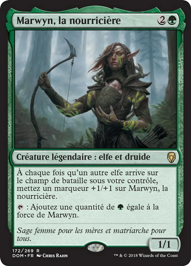 Marwyn, la nourricière from Dominaria - Magic: The Gathering