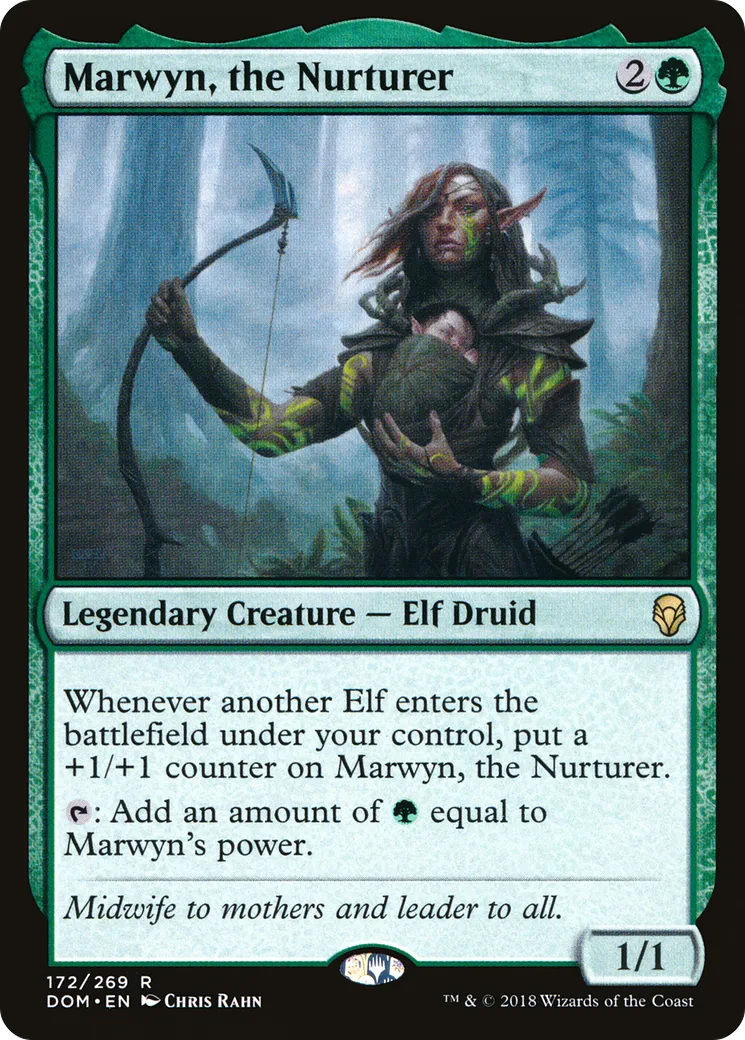 Marwyn, the Nurturer — Dominaria — Magic: The Gathering