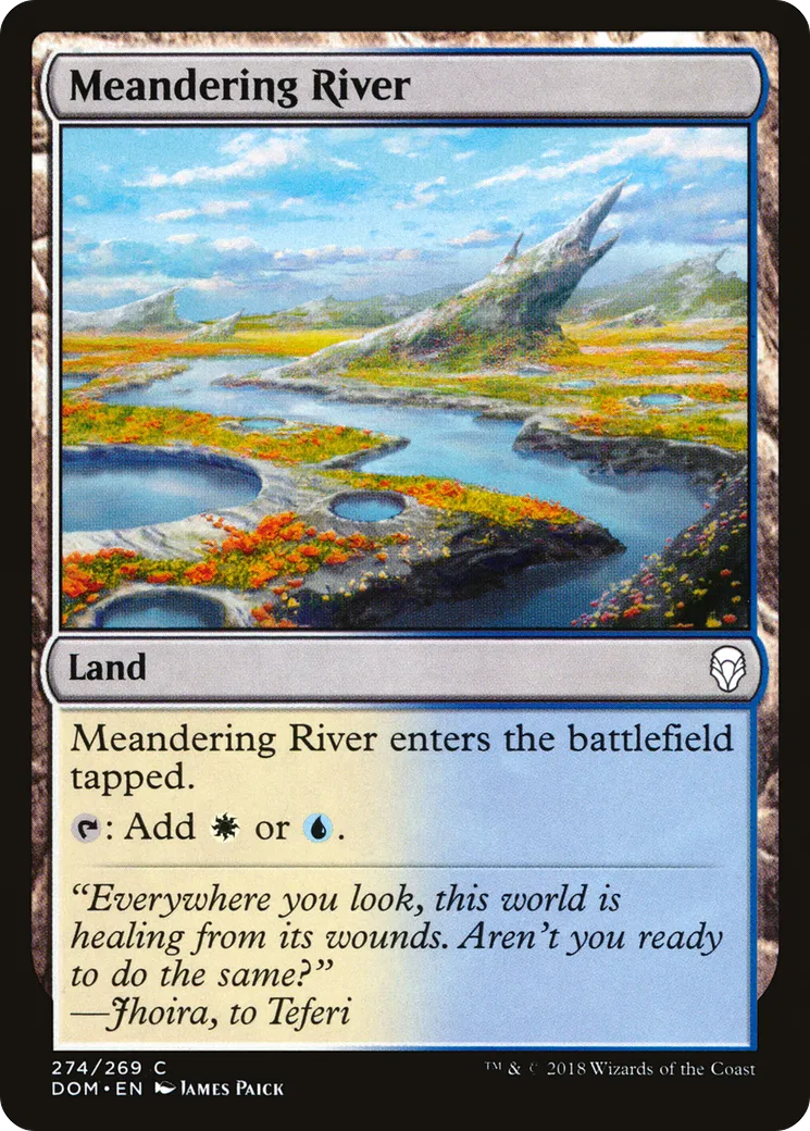 Meandering River — Dominaria — Magic: The Gathering
