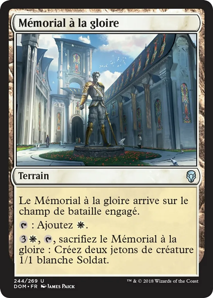 Mémorial à la gloire from Dominaria - Magic: The Gathering