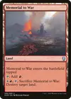 Product image for Memorial to War