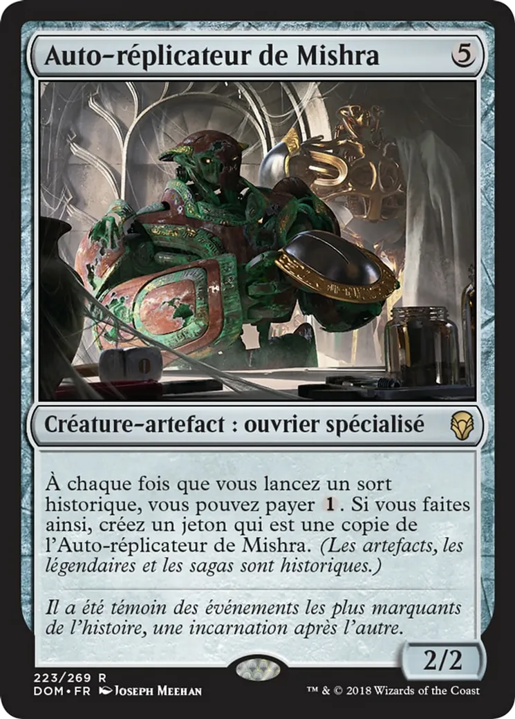 Auto-réplicateur de Mishra — Dominaria — Magic: The Gathering