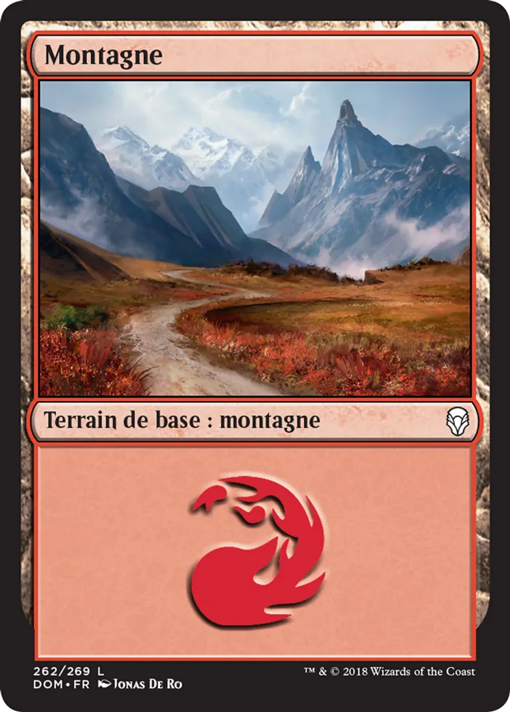 Montagne — Dominaria — Magic: The Gathering