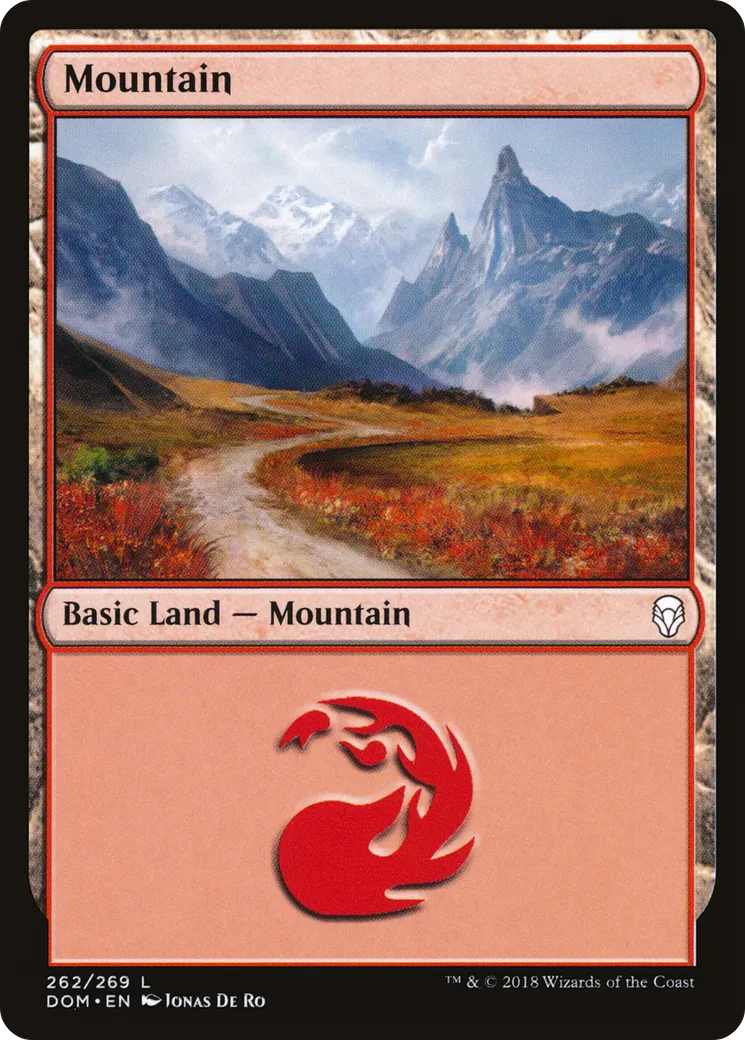 Mountain — Dominaria — Magic: The Gathering