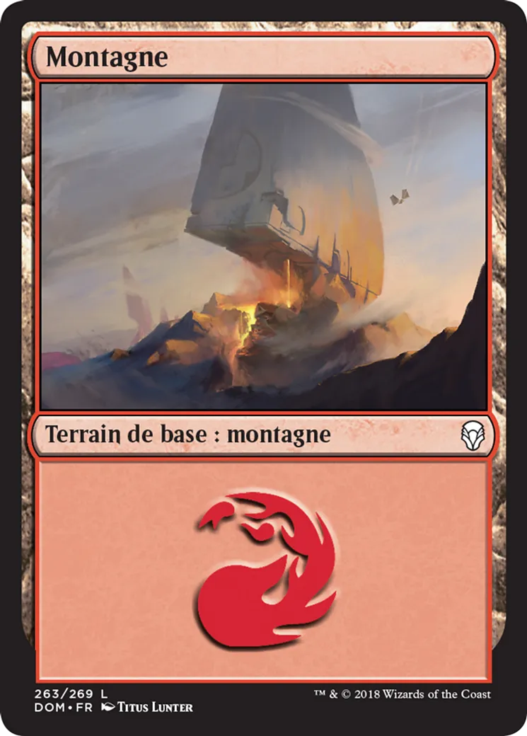Montagne — Dominaria — Magic: The Gathering