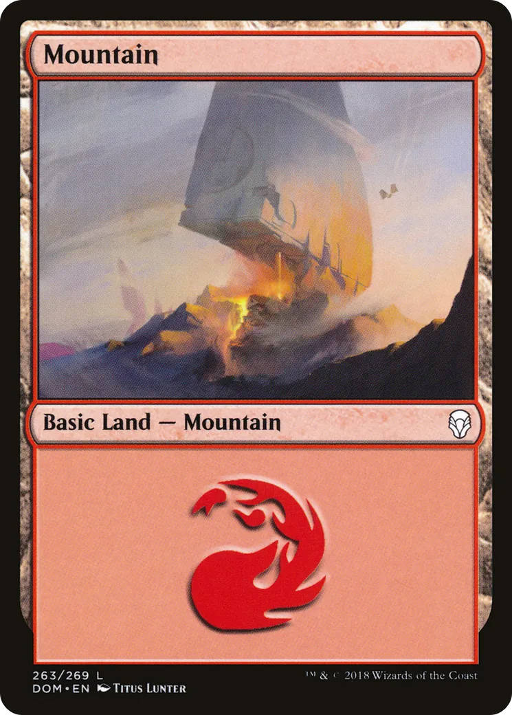 Mountain — Dominaria — Magic: The Gathering