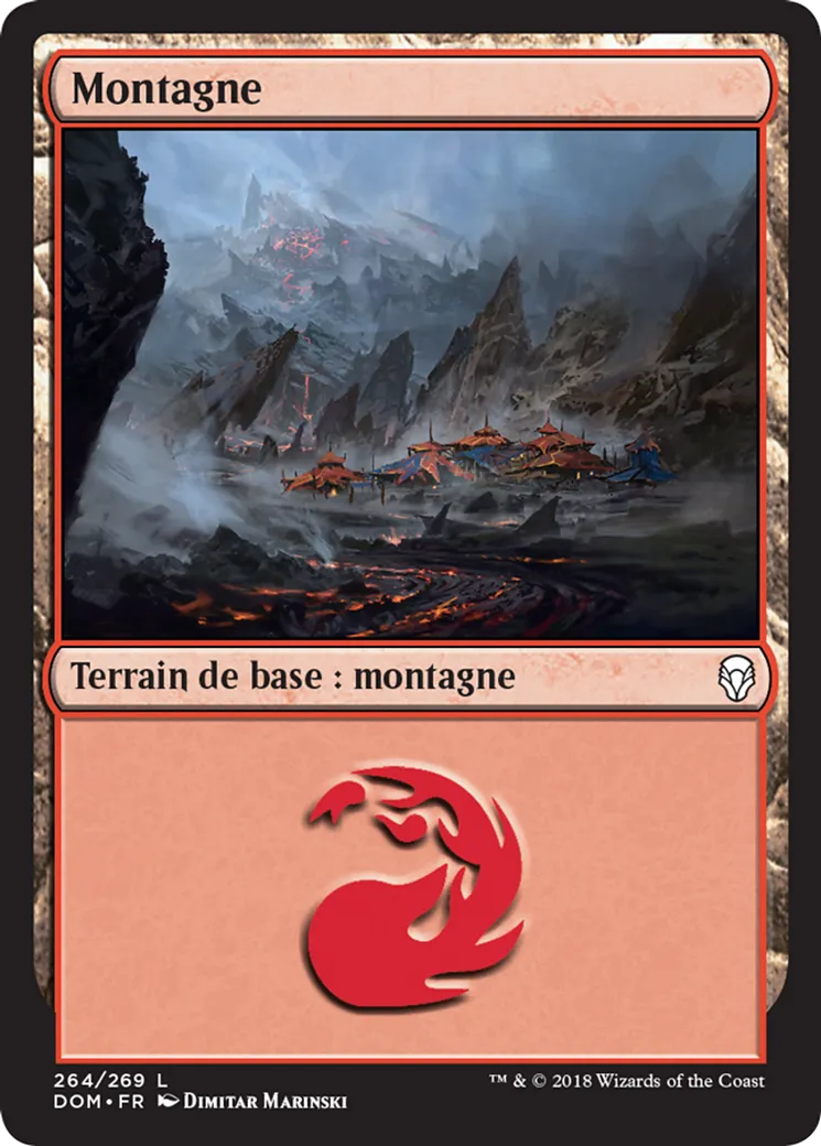 Montagne — Dominaria — Magic: The Gathering
