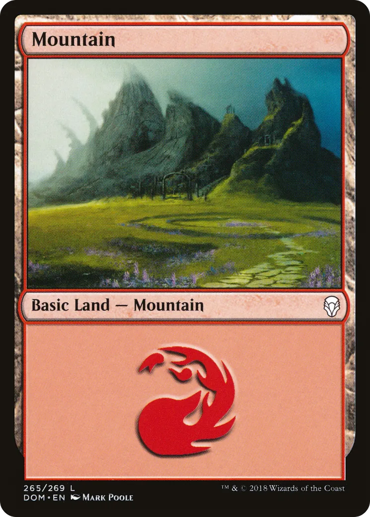 Montagne — Dominaria — Magic: The Gathering