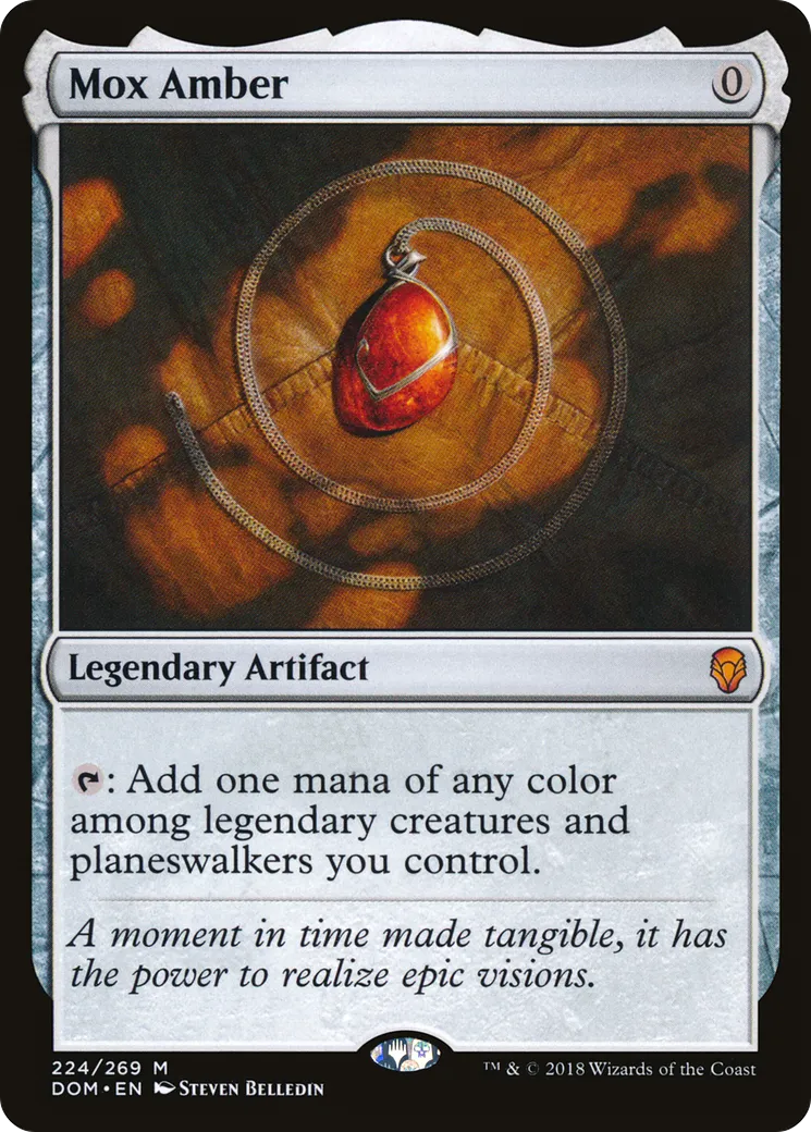 Mox Amber — Dominaria — Magic: The Gathering