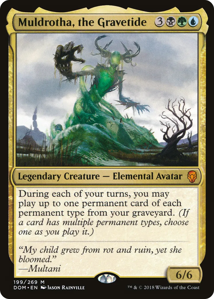 Muldrotha, the Gravetide — Dominaria — Magic: The Gathering