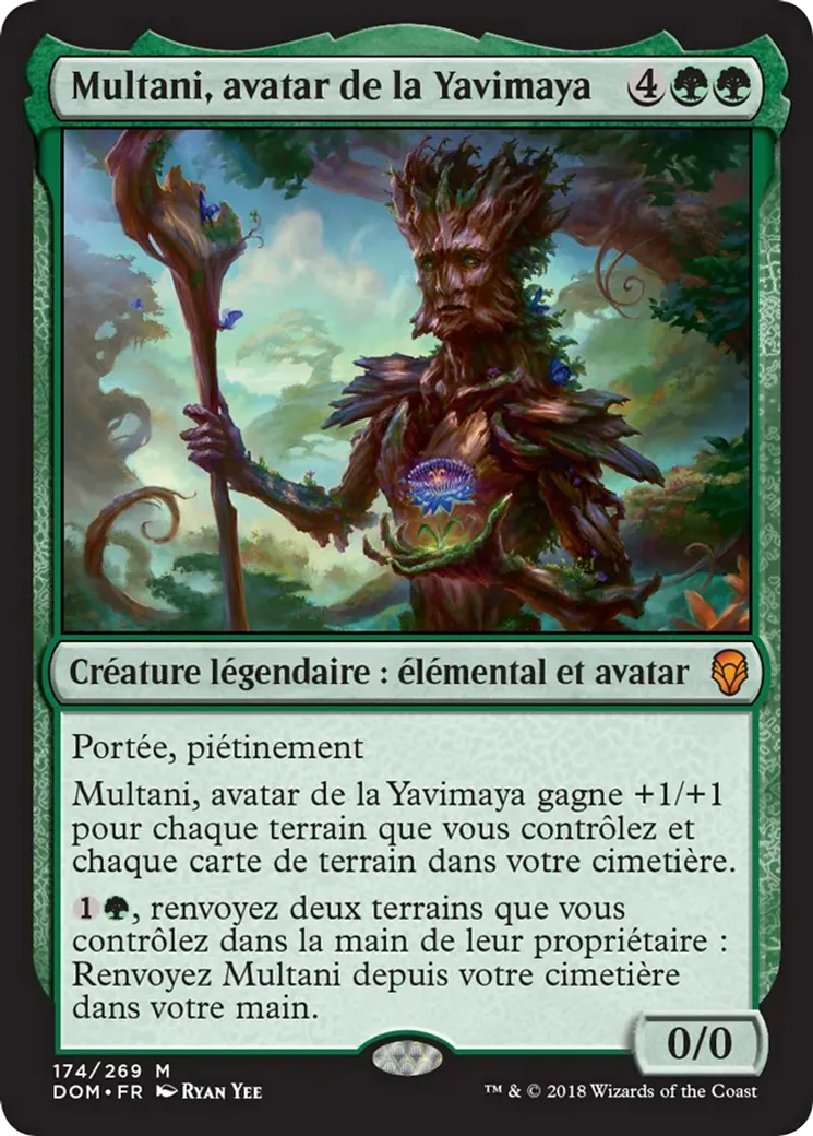 Multani, avatar de la Yavimaya — Dominaria — Magic: The Gathering