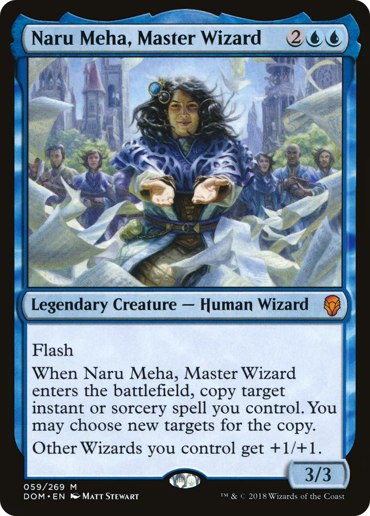 Naru Meha, Master Wizard — Dominaria — Magic: The Gathering