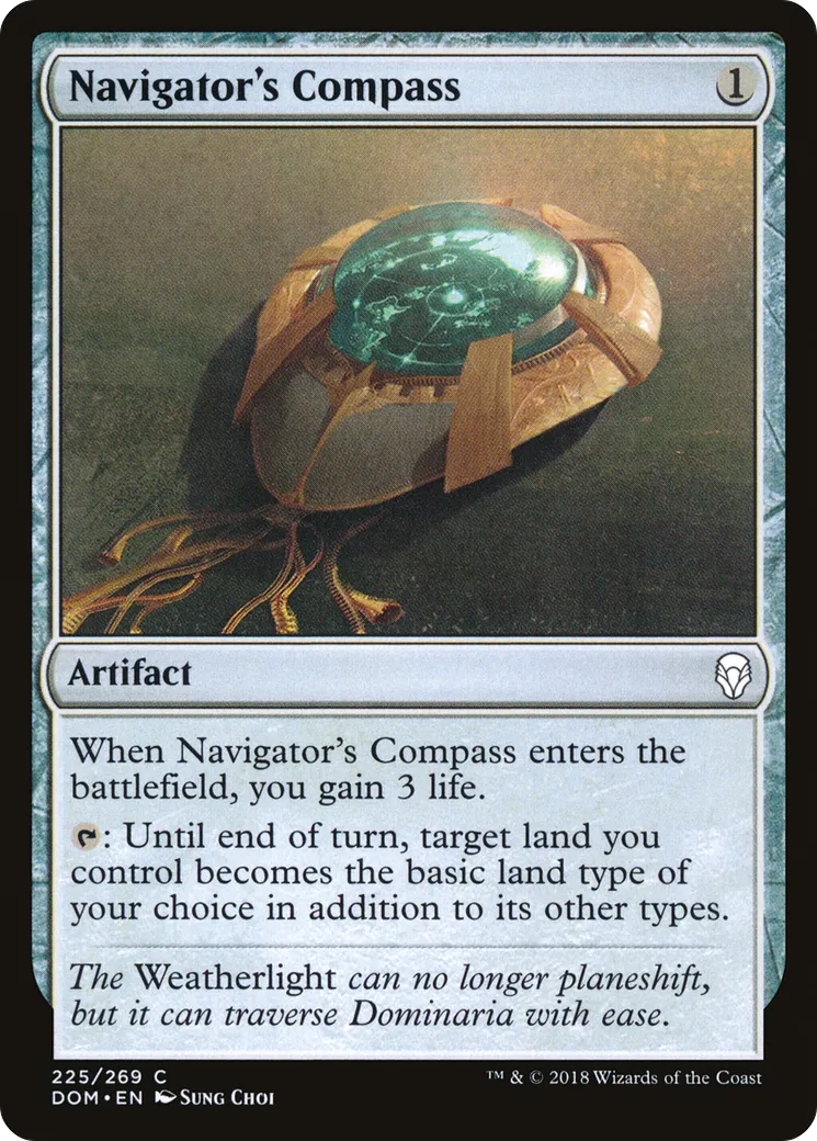 Navigator's Compass — Dominaria — Magic: The Gathering