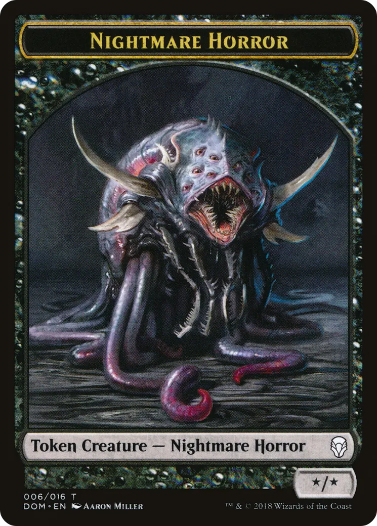 Nightmare Horror — Dominaria — Magic: The Gathering