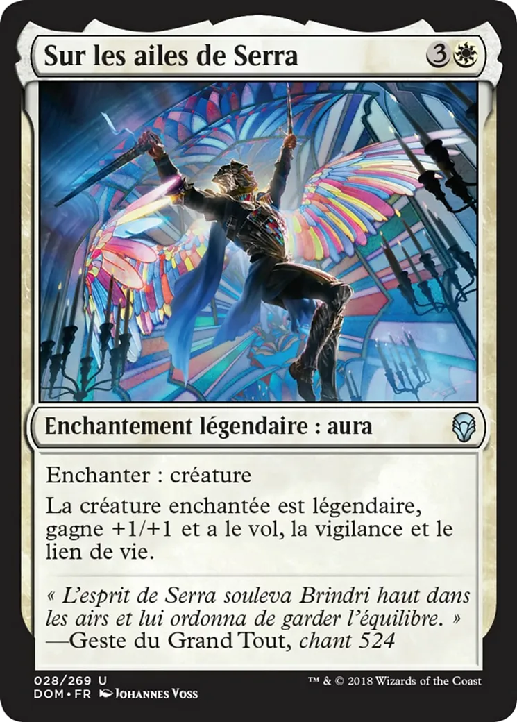 Sur les ailes de Serra — Dominaria — Magic: The Gathering