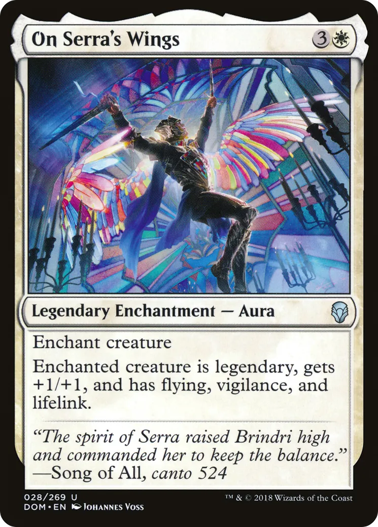 Sur les ailes de Serra — Dominaria — Magic: The Gathering