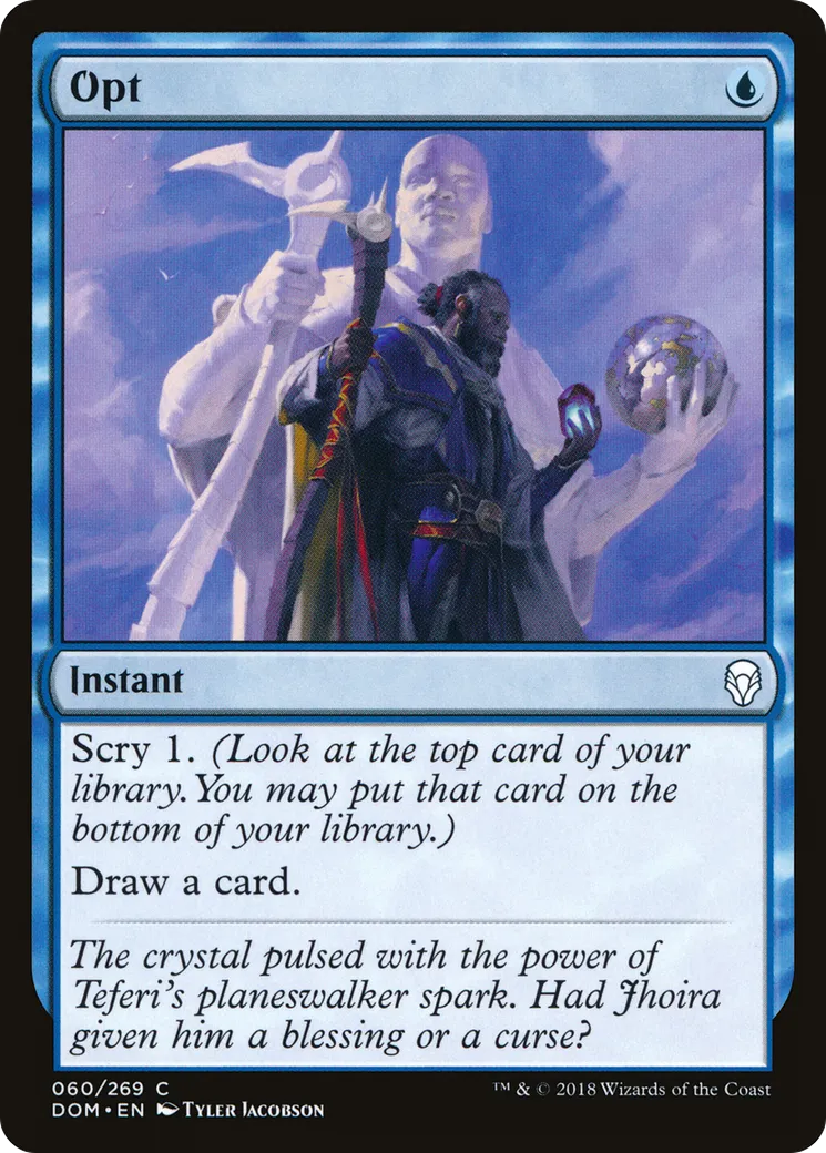 Opt — Dominaria — Magic: The Gathering