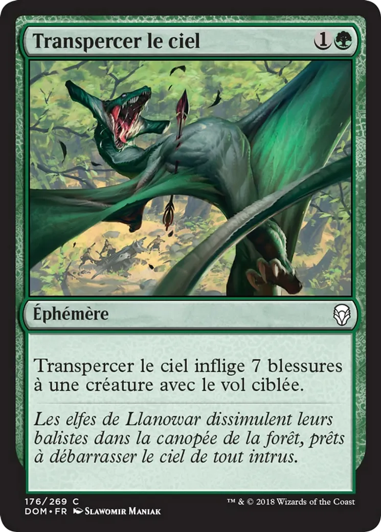 Transpercer le ciel — Dominaria — Magic: The Gathering