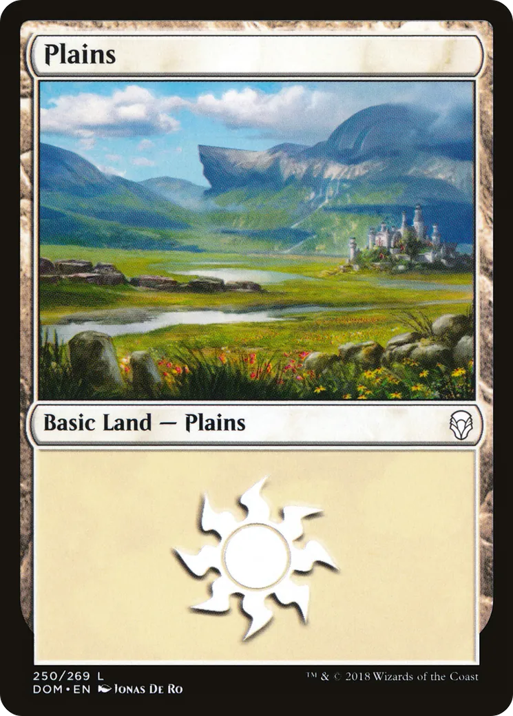 Plains — Dominaria — Magic: The Gathering