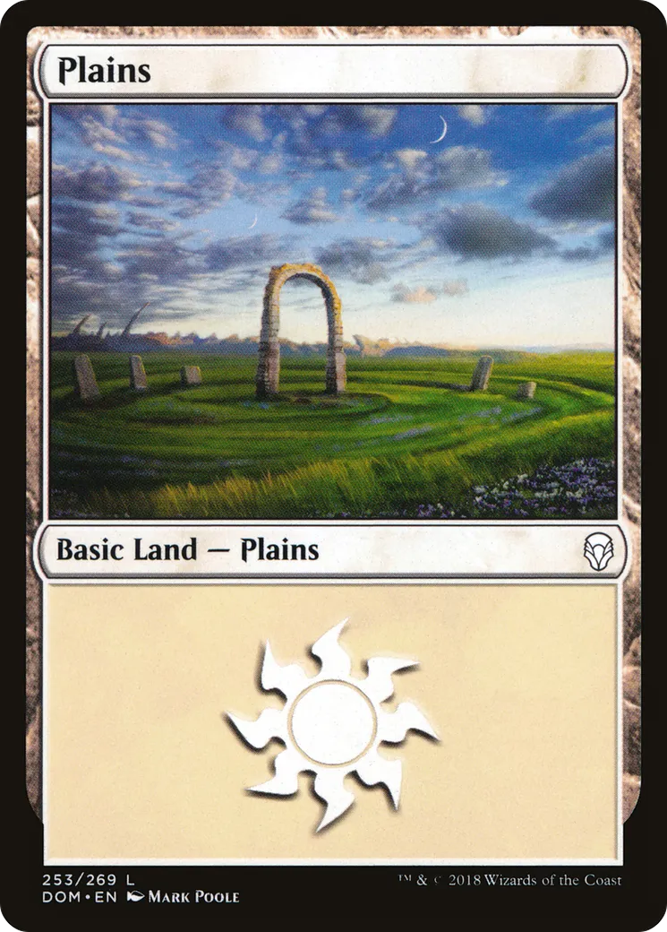 Plains — Dominaria — Magic: The Gathering