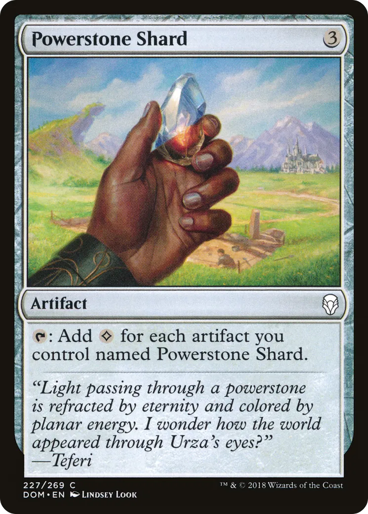 Powerstone Shard — Dominaria — Magic: The Gathering