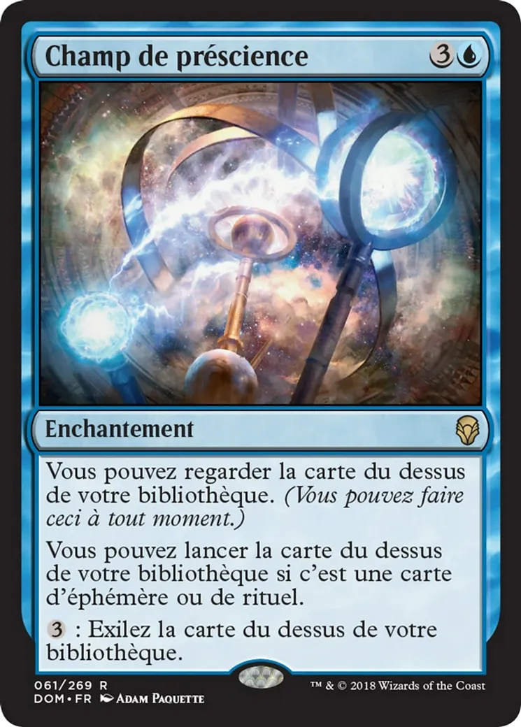 Champ de préscience — Dominaria — Magic: The Gathering