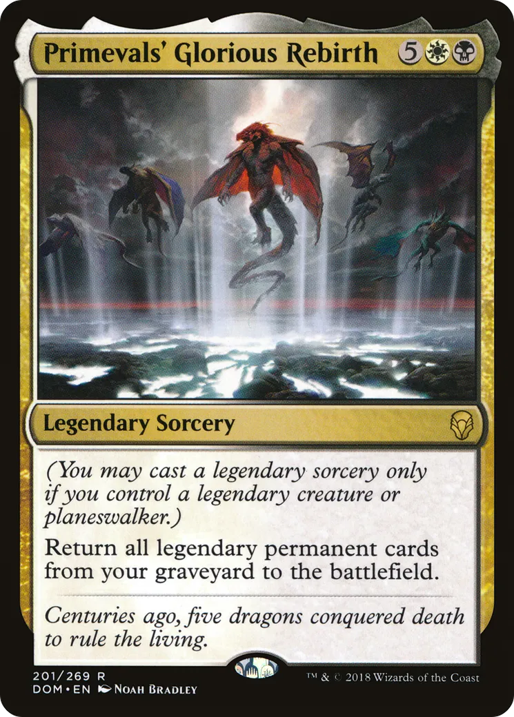 Primevals' Glorious Rebirth — Dominaria — Magic: The Gathering