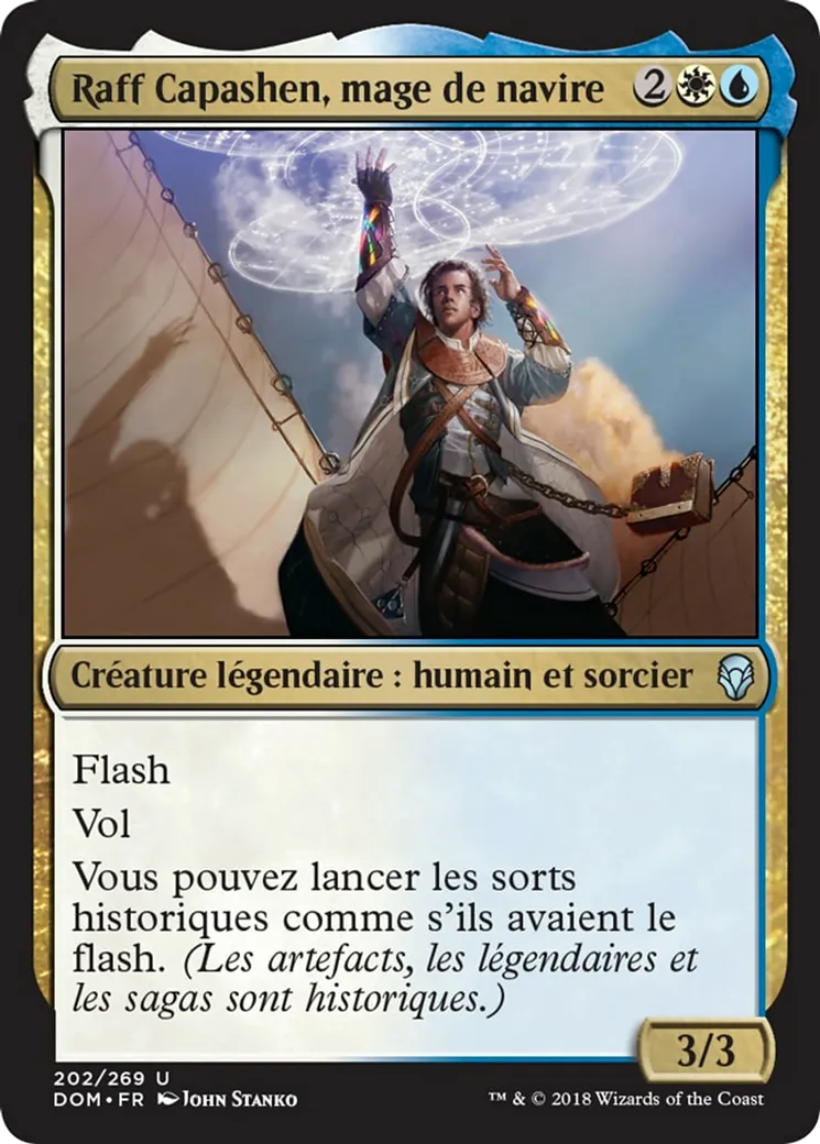 Raff Capashen, mage de navire — Dominaria — Magic: The Gathering